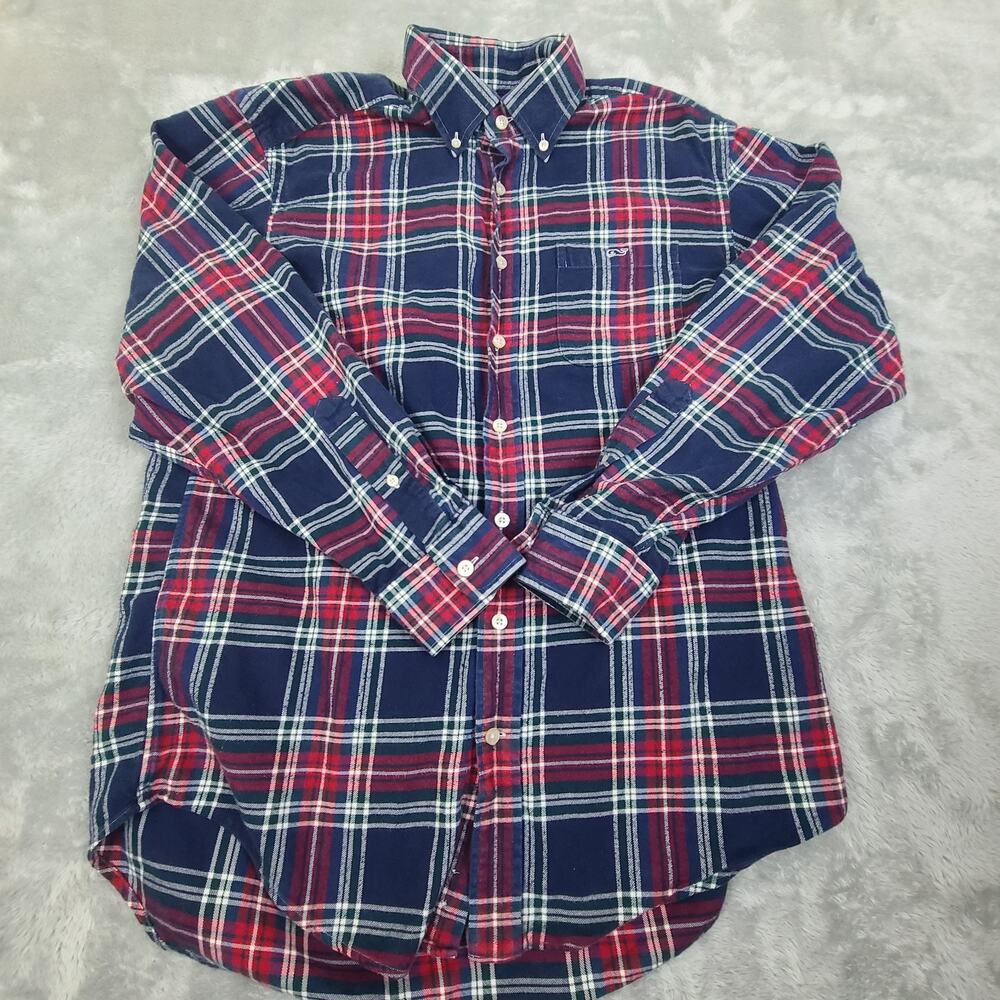 Vineyard Vines Longsleeve Tucker Shirt Randolph Plaid Size Medium
